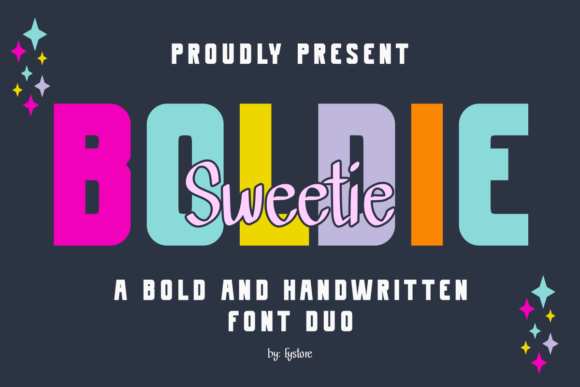 Boldie Regular Duo: A Playful Font Duo with Charm