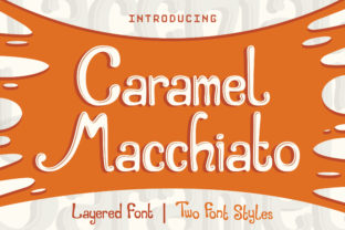 Caramel Macchiato: A Fun & Bold Display Typeface