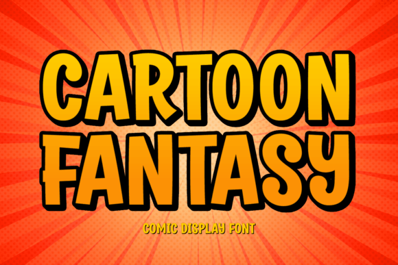 Cartoon Fantasy: A Bold and Playful Display Font
