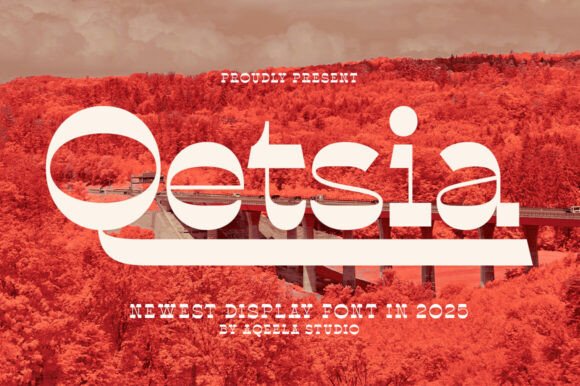 Discover Qetsia: A Font That Blends Retro Charm and Modern Versatility