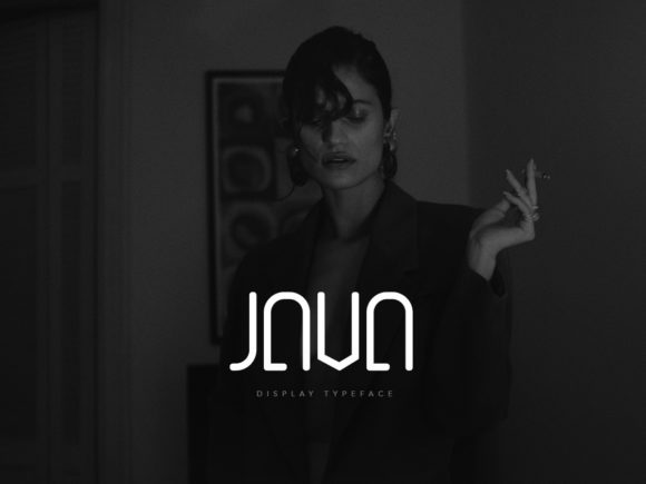 Java: A Geometric Display Font for Modern Design