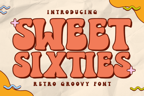 Sweet Sixties: A Groovy Retro Display Typeface